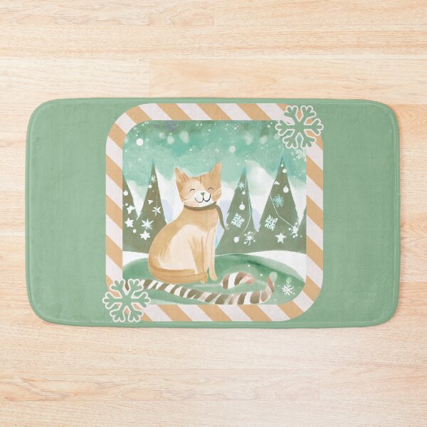 Item preview, CAT CHRISTMAS, Christmas Time, Cat Christmas, xmas, Christmas tree designed and sold by GOLDENGARDENART.