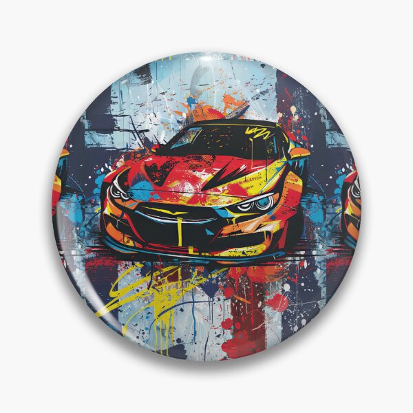 Item preview, Vibrant Automotive Art with Street Style Flair designed and sold by Piotrek0001.