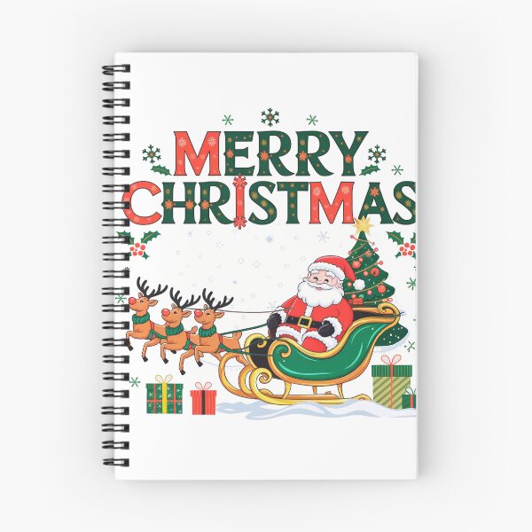 Aperçu de l'œuvre Joyeux Noël Père Noël créée et vendue par AnimalsDH305.