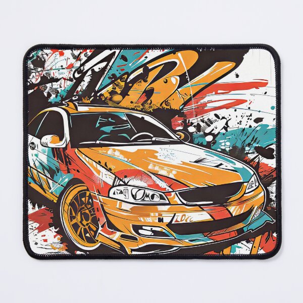 Item preview, Dynamic Street Art Cars with Vibrant Colors designed and sold by Piotrek0001.