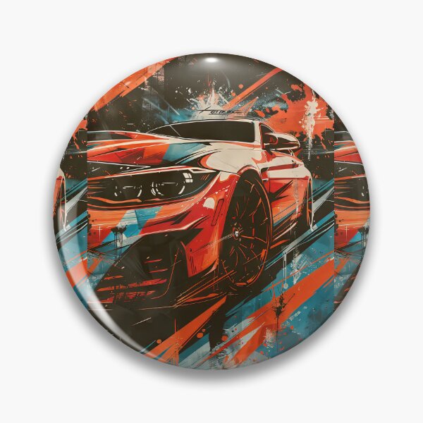 Item preview, Urban Motion: Graffiti-Inspired Car Art designed and sold by Piotrek0001.
