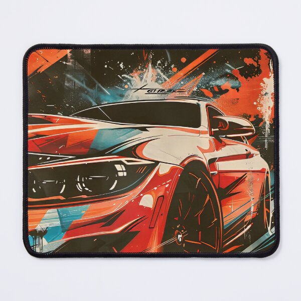 Item preview, Urban Motion: Graffiti-Inspired Car Art designed and sold by Piotrek0001.