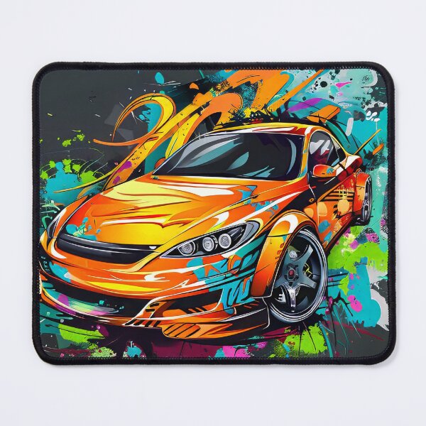 Item preview, Graffiti-Style Automotive Art: Vibrant and Dynamic designed and sold by Piotrek0001.