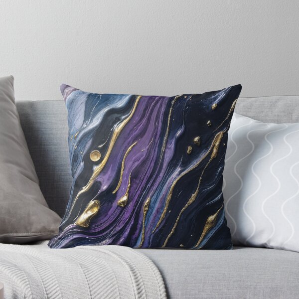 Artikelvorschau, Luxus Mitternacht Cosmic Gold Ripple entworfen und verkauft von avperth.