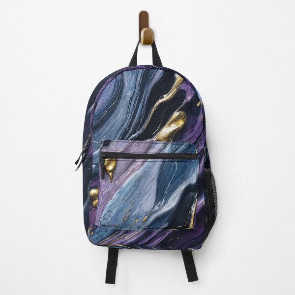 Item preview, Luxury Midnight Cosmic Gold Ripple designed and sold by avperth.