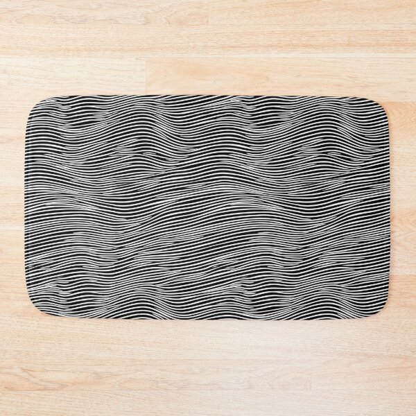 Item preview, No Humans: Monochrome Op Art Lines on White Background designed and sold by Andy Merz.