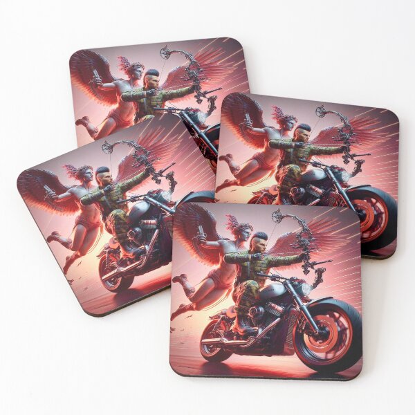 Item preview, Biker Archer Angel :at Night Twilight Sentinel designed and sold by Ghost Archer Illusions.