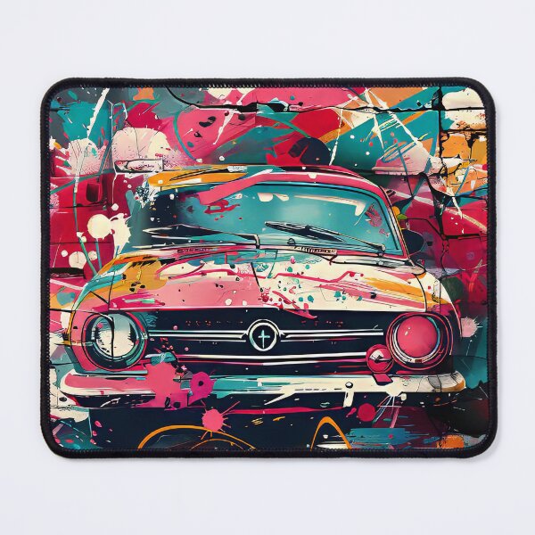 Item preview, Dynamic Graffiti Car Art with Urban Vibes designed and sold by Piotrek0001.