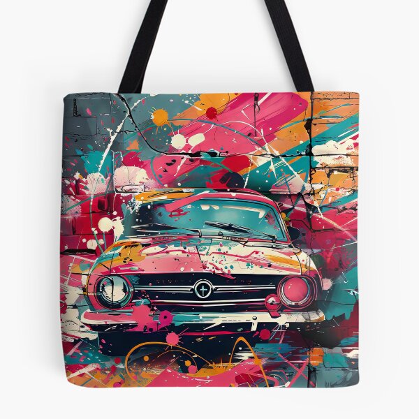 Item preview, Dynamic Graffiti Car Art with Urban Vibes designed and sold by Piotrek0001.