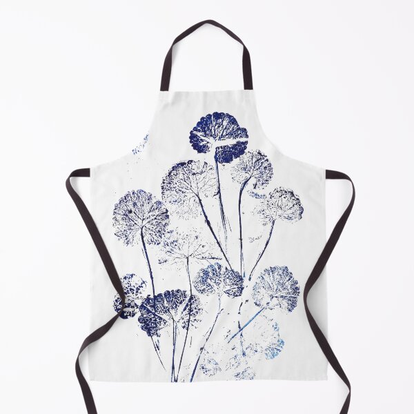 Item preview, Navy blue leaves designed and sold by ColorandColor.