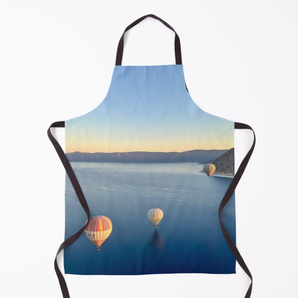 Item preview, Serene Hot Air Balloons Over Tranquil Waters at Sunrise designed and sold by asun5.