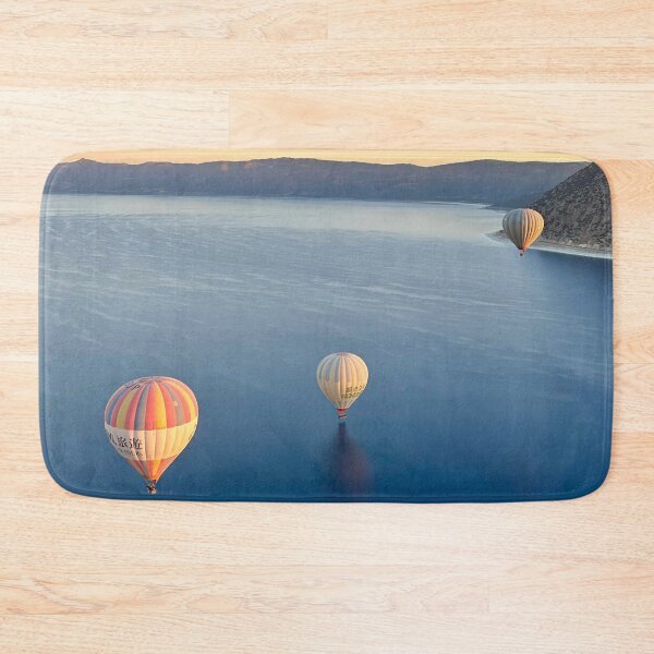 Item preview, Serene Hot Air Balloons Over Tranquil Waters at Sunrise designed and sold by asun5.
