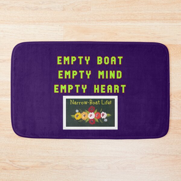 Item preview, Empty Boat - Heart - Mind designed and sold by AlienAlmanac.