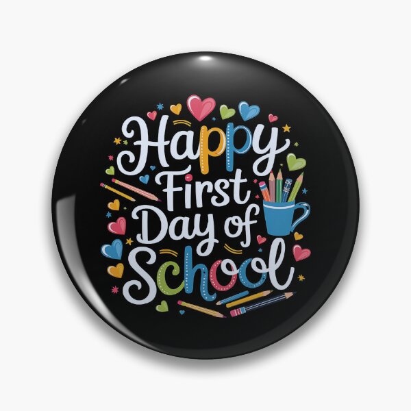 Item preview, Happy First Day Of School  designed and sold by luannsemmsobre.