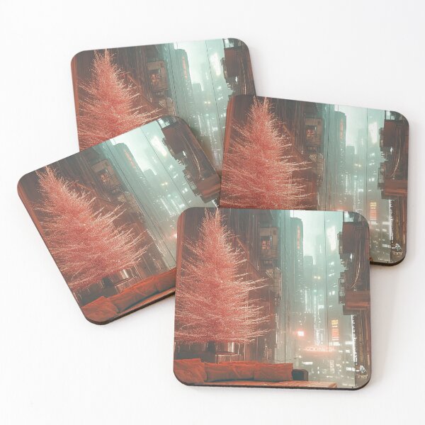 Item preview, Cyber City Christmas Eve designed and sold by NomadicDreamer.