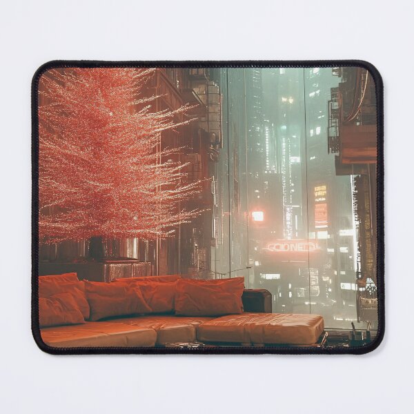 Item preview, Cyber City Christmas Eve designed and sold by NomadicDreamer.
