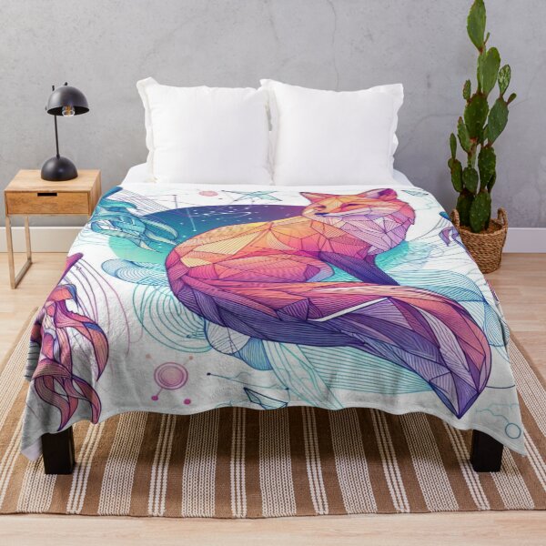 Item preview, Futuristic Foxes and Ethereal Jellyfish with Abstract Vapor Trails designed and sold by Imaginarium of Chaos falcon88 .