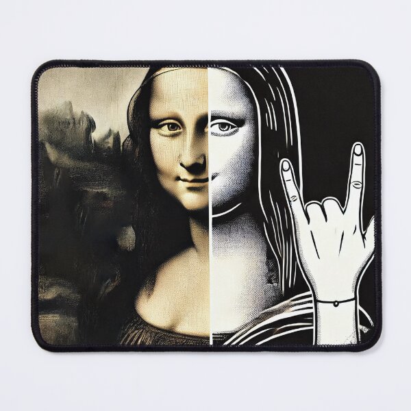 Item preview, Mona Lisa Pop Art Mashup designed and sold by RebeccaRe.