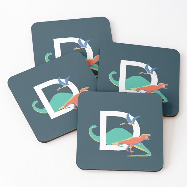 Item preview, Dinosaurs - Personalised D, Monogram, Initial, Name, Letter designed and sold by Nemki.