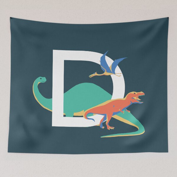 Item preview, Dinosaurs - Personalised D, Monogram, Initial, Name, Letter designed and sold by Nemki.