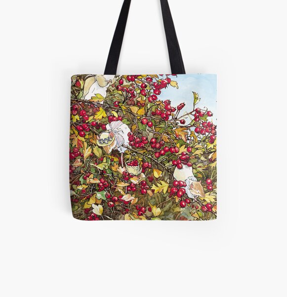 The Blackthorn Bush All Over Print Tote Bag
