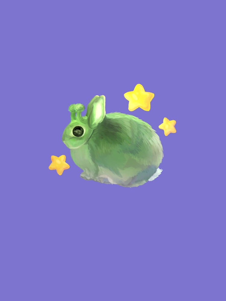 Thumbnail 4 of 4, iPhone Case, Alien Green Rabbit designed and sold by RabbitndGlasses.