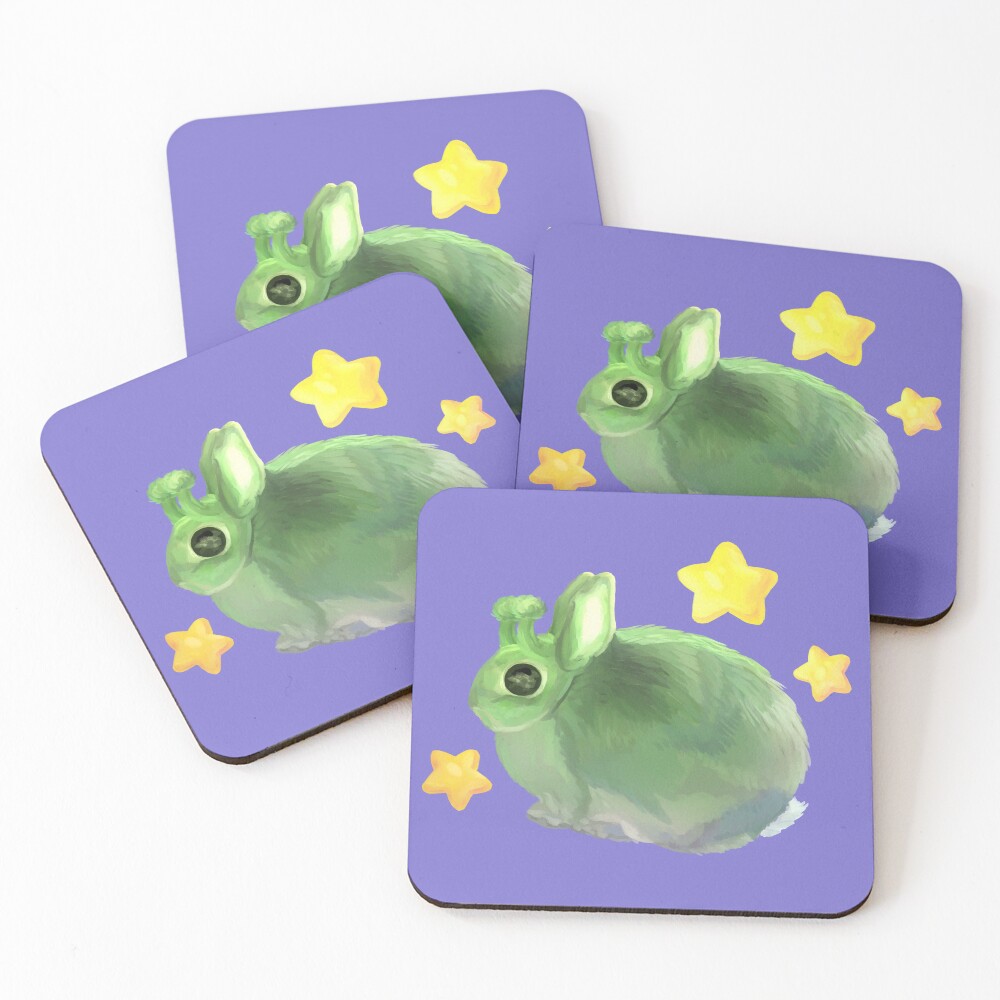 Item preview, Coasters (Set of 4) designed and sold by RabbitndGlasses.