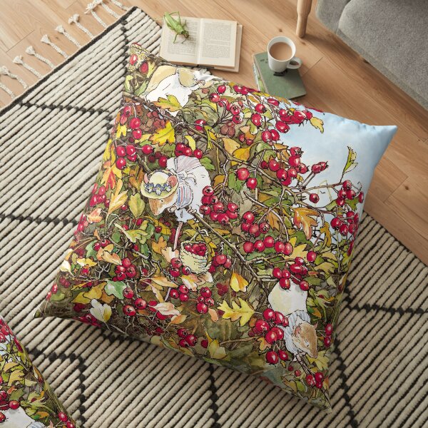The Blackthorn Bush Floor Pillow