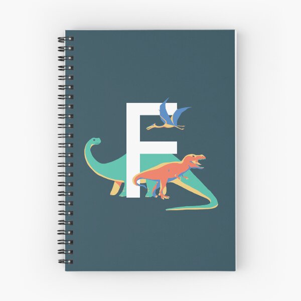 Item preview, Dinosaurs - Personalised F, Monogram, Initial, Name, Letter designed and sold by Nemki.