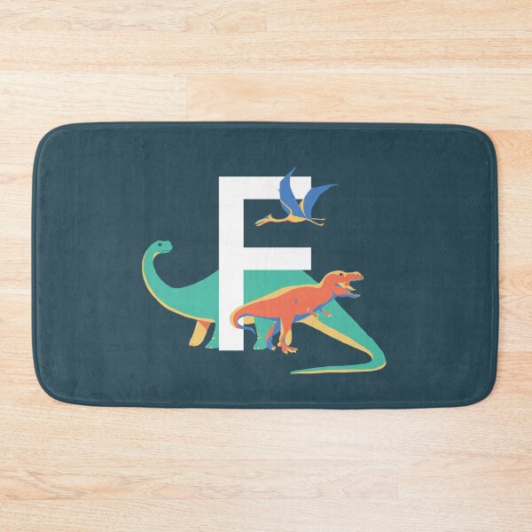 Item preview, Dinosaurs - Personalised F, Monogram, Initial, Name, Letter designed and sold by Nemki.