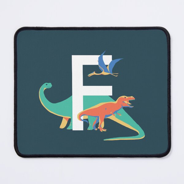 Item preview, Dinosaurs - Personalised F, Monogram, Initial, Name, Letter designed and sold by Nemki.