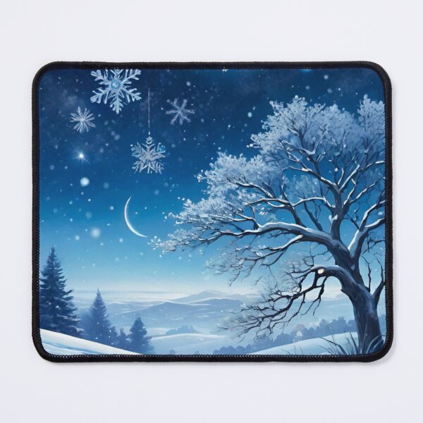 Item preview, Christmas Charm in a Frozen Winter Scene designed and sold by GrizzlyCollective.