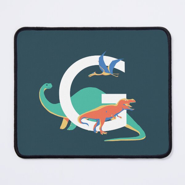 Item preview, Dinosaurs - Personalised G, Monogram, Initial, Name, Letter designed and sold by Nemki.