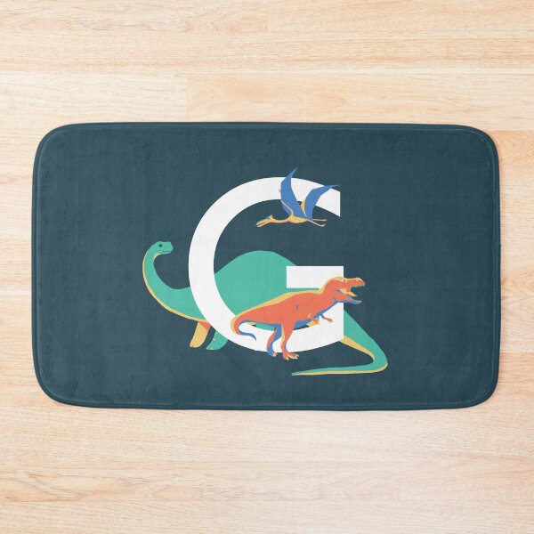 Item preview, Dinosaurs - Personalised G, Monogram, Initial, Name, Letter designed and sold by Nemki.