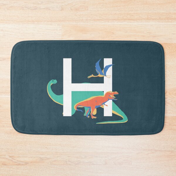 Item preview, Dinosaurs - Personalised H, Monogram, Initial, Name, Letter designed and sold by Nemki.