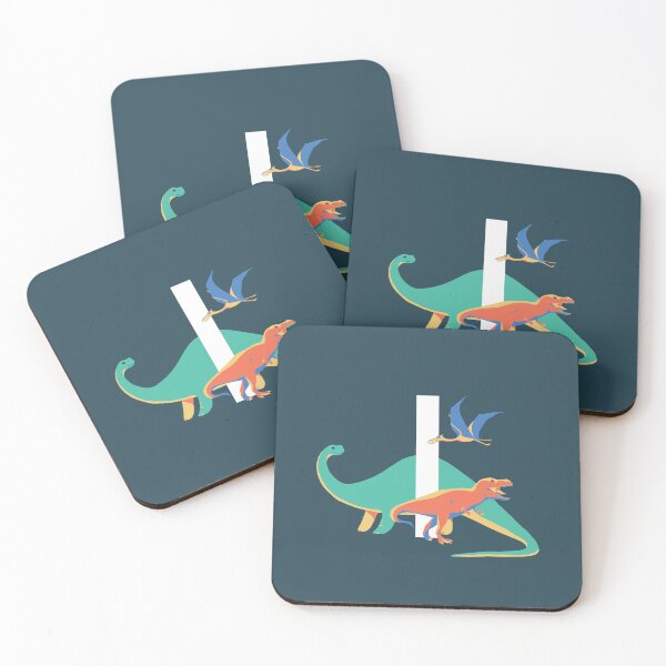 Item preview, Dinosaurs - Personalised I, Monogram, Initial, Name, Letter designed and sold by Nemki.