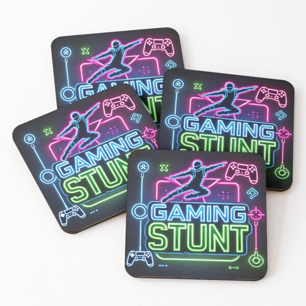 Item preview, Gamingstunt Neon Logo designed and sold by graphicbidu.
