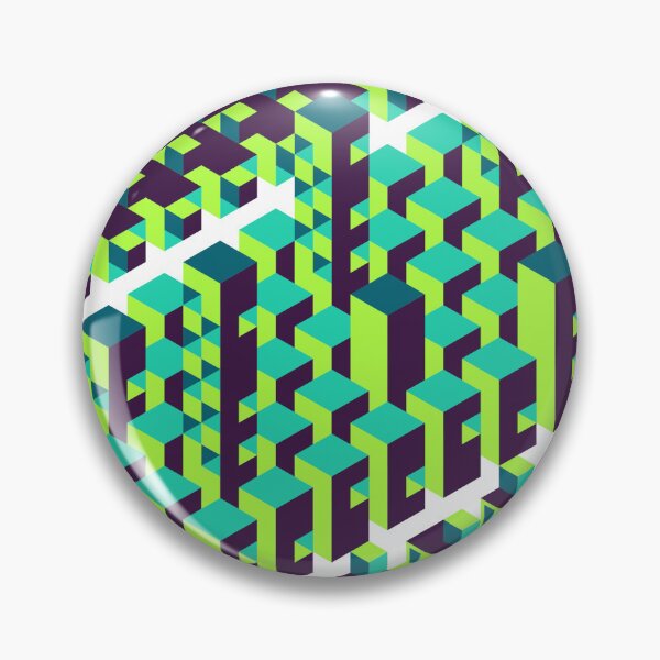 Item preview, isometric prism city designed and sold by d-w-h design.