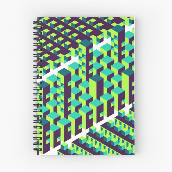 Item preview, isometric prism city designed and sold by d-w-h design.