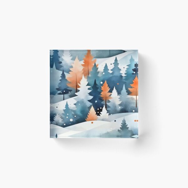 Item preview, Winter in the Forest designed and sold by Garrulus glandarius.