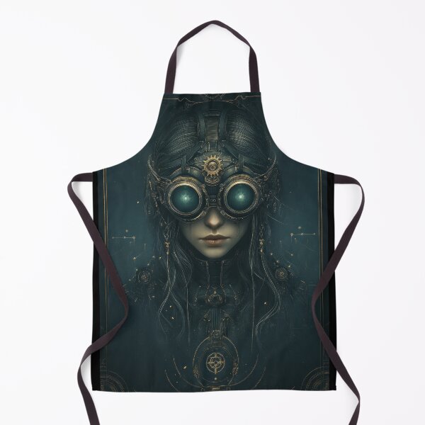 Item preview, Classic Steampunk High Priestess Tarot Art designed and sold by WartonnoArt.