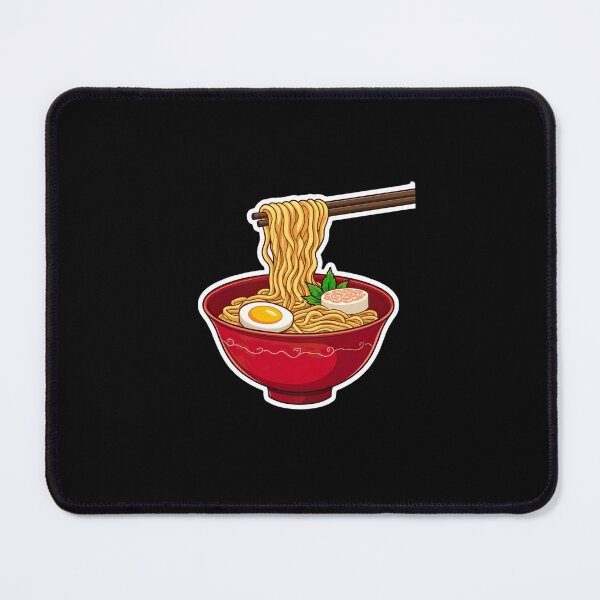Item preview, Playful Cartoon Ramen Bowl Illustration designed and sold by ArteeInnovation.