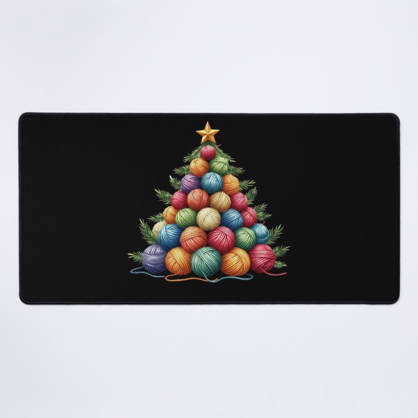 Item preview, Christmas tree made of yarn balls designed and sold by jkrphoto.