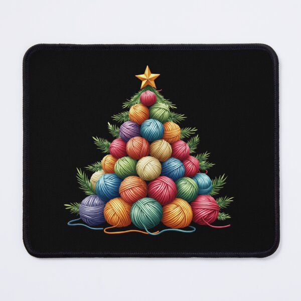 Item preview, Christmas tree made of yarn balls designed and sold by jkrphoto.