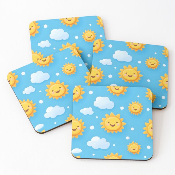 Item preview, Cute sun and clouds designed and sold by DerSenat.
