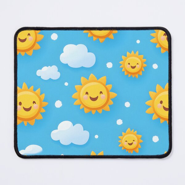 Item preview, Cute sun and clouds designed and sold by DerSenat.