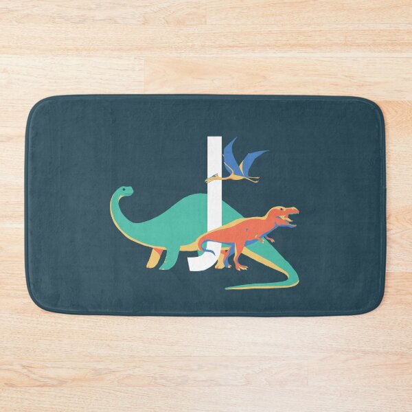 Item preview, Dinosaurs - Personalised J, Monogram, Initial, Name, Letter designed and sold by Nemki.