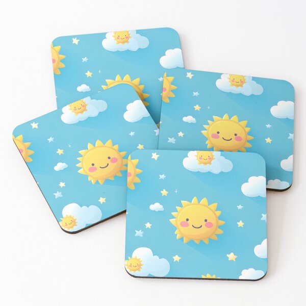 Item preview, Cute sun and clouds designed and sold by DerSenat.