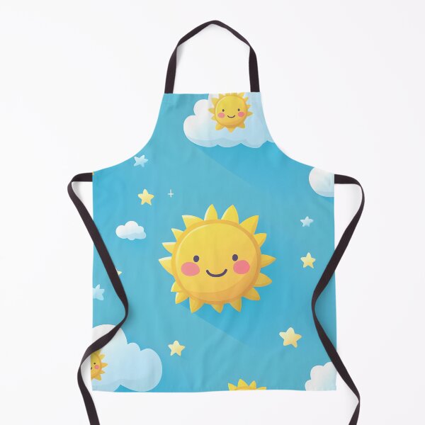 Item preview, Cute sun and clouds designed and sold by DerSenat.