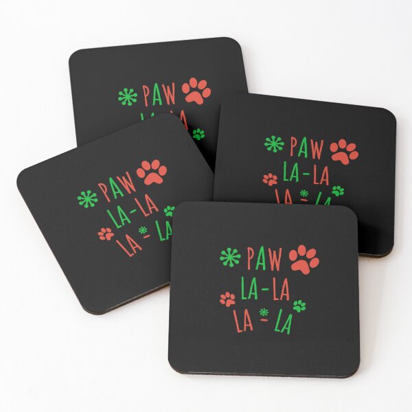 Item preview, Paw La La La Christmas Dog Cat Animal Festive Saying designed and sold by AubrieBea.